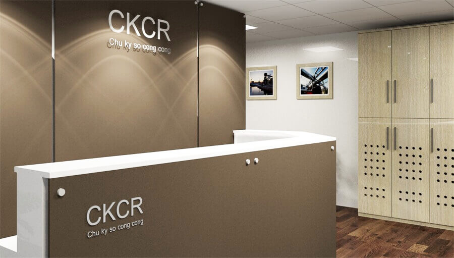 Thiết kế nội thất văn phòng CKCR