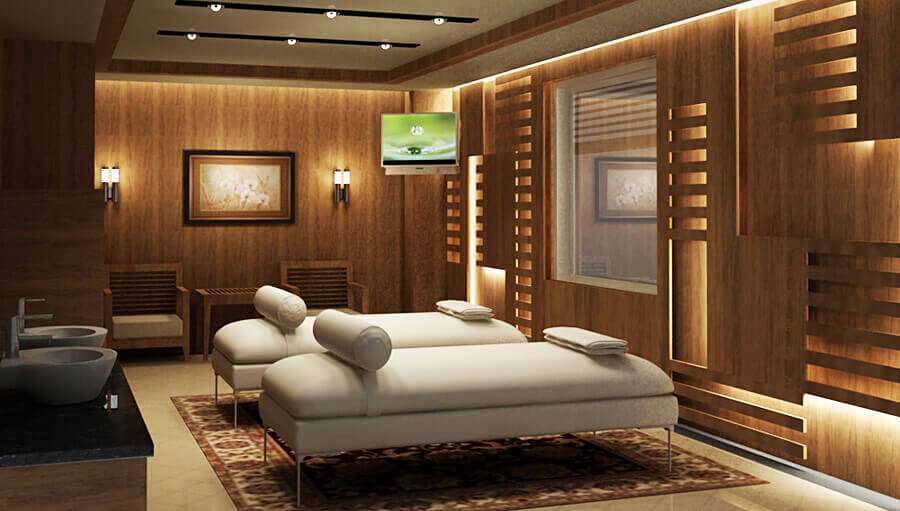 Thiết kế nội thất spa Newstar Hotel